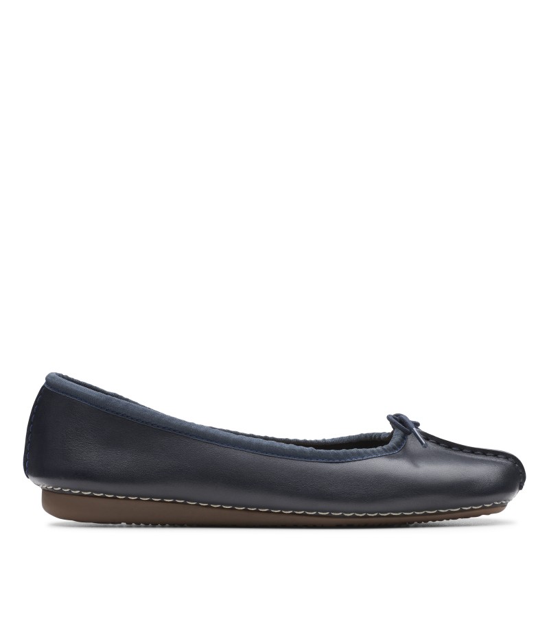 Clarks - Freckle Ice Navy Leather